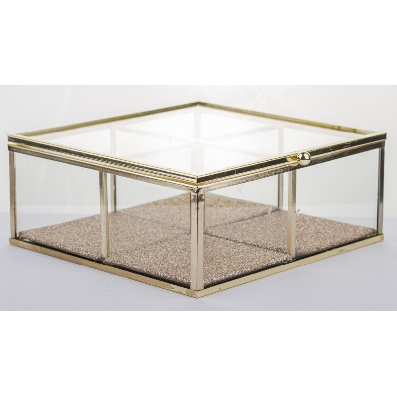 Glass Jewelery Box +