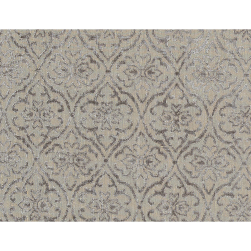 Jakat Cotton and Wool Damask Area Rug