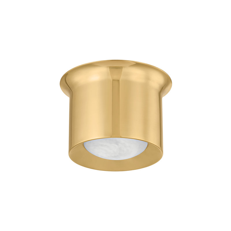 NOXON Flush Mount, Aged Brass