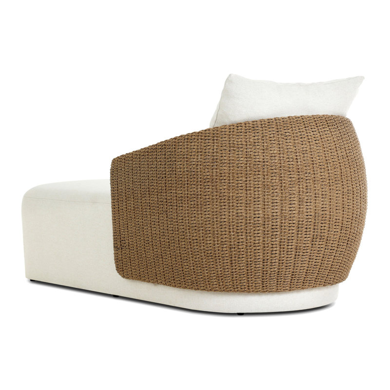 Maven Outdoor Chaise-Alessi Linen