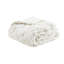 Housse de couette double en coton chenille, blanc avec bouton et cravate comprenant 3 éléments-121234537-121234535
