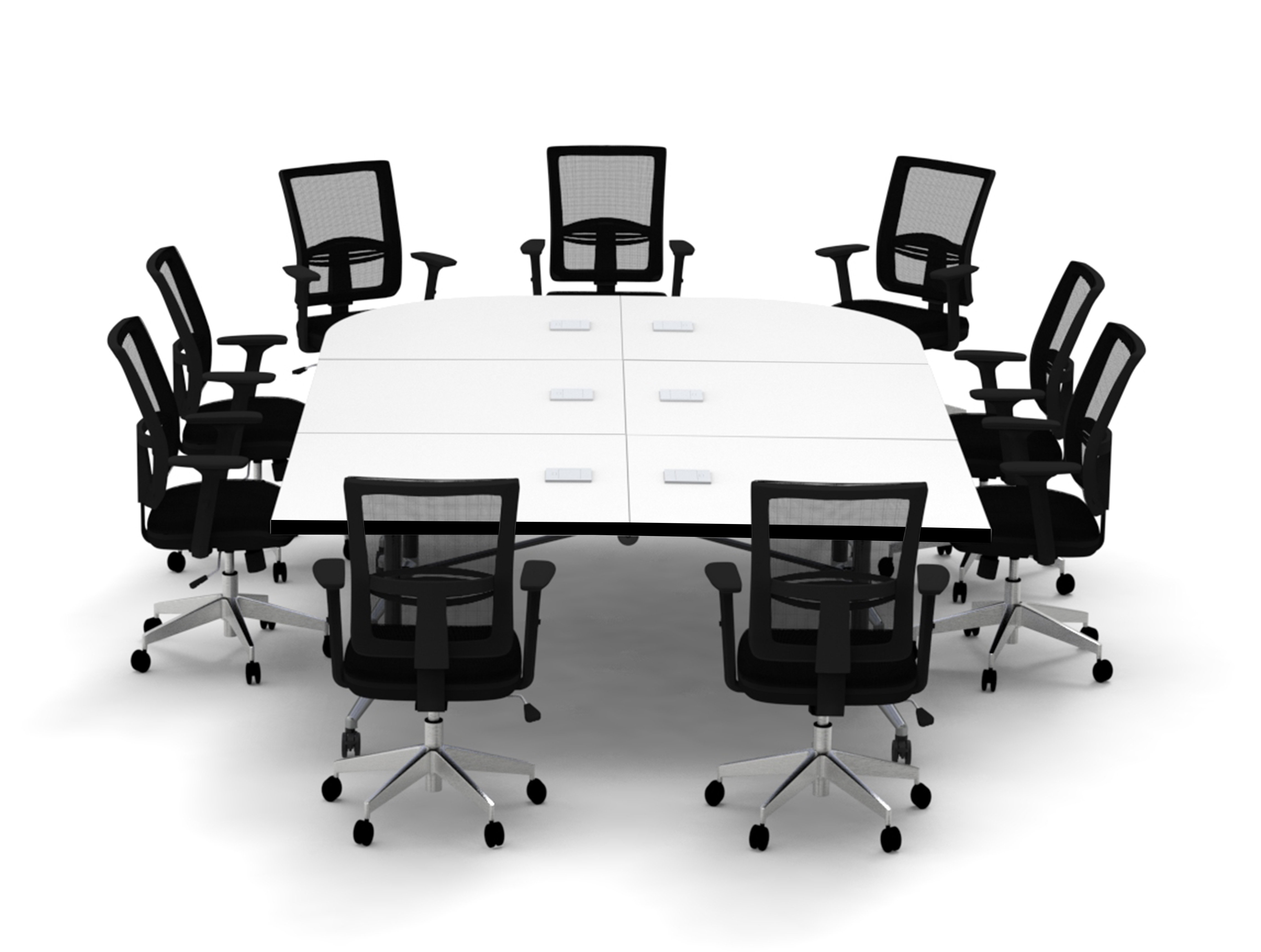 Team Tables 9Person Conference Tables Meeting Seminar Extra Large Fold