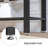 Hall Tree 28.3'' Wide with Bench and Shoe Storage-2031551701
