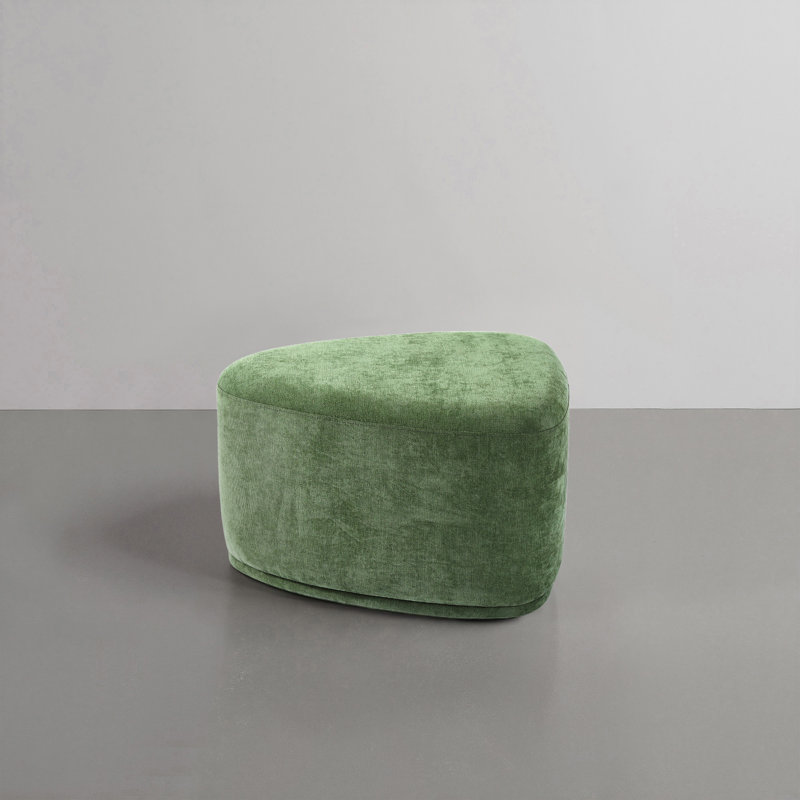 Repose-pieds triangulaire Caras, Vert