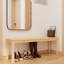 Banc à chaussures, banc de chambre à coucher au design moderne, banc de rangement