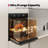 24" 2.12 Cu. Ft. Convection Gas Single Wall Oven In Black, Mechanical Knob Digital Controls
