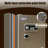 15.75"Home office small password-protected key cabinet
