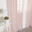 Paire de rideaux semi-transparents avec œillets Attell-23188757-23188756