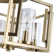Kousgaard 4-Light Flush Mount in Brushed Champagne Bronze with Clear Glass