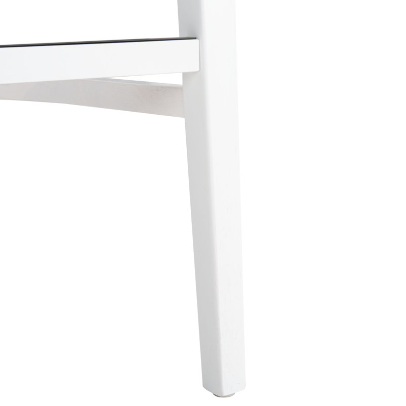 Tabouret Tarrington, Tabouret de bar (siège d'une hauteur de 30,5 po), Naturel / Blanc