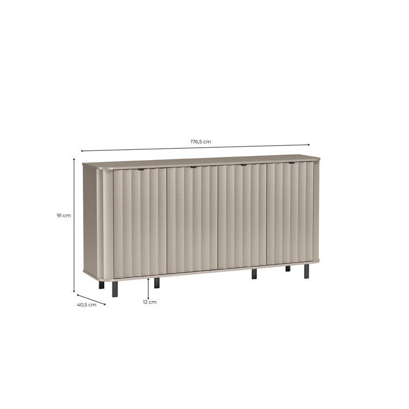 Chalisse 2 chest of drawers 176,5 cm