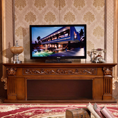Euro-American Retro TV Cabinet Mantelpiece