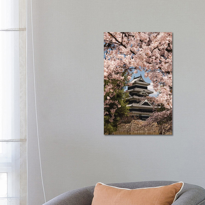 Matsumoto Castle XIII by Daisuke Uematsu - Print on Canvas, 66.04cm H x 45.72cm W x 3.81cm D, Wrapped Canvas
