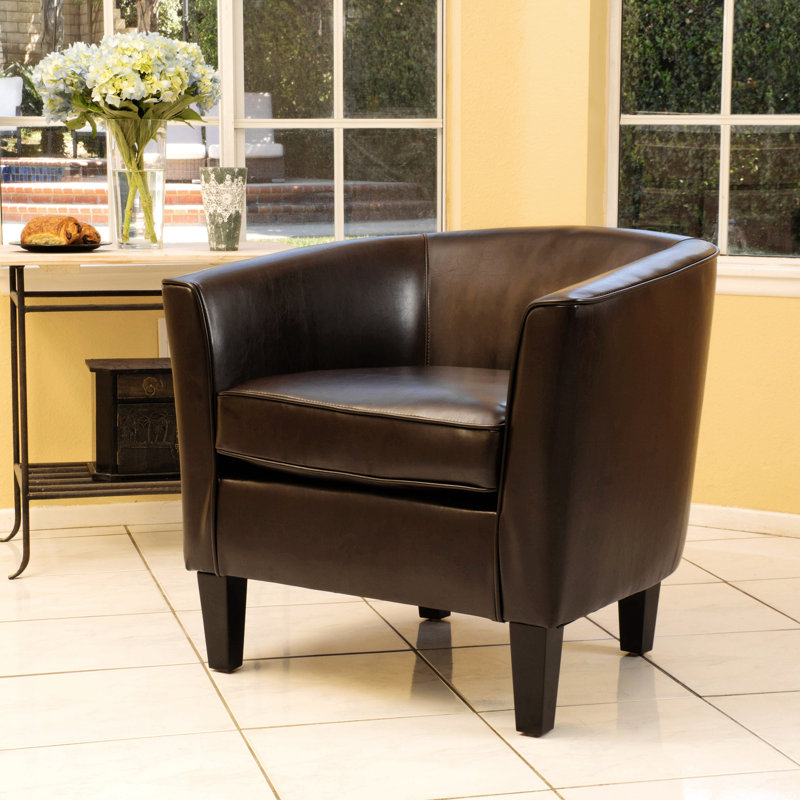 Jess 27.5" Wide Barrel Chair