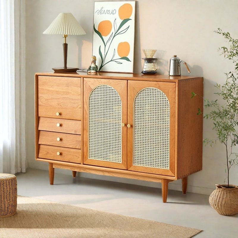 Buffet Modern Modern Polyvalent, 37.4" H x 59" W x 15.7" D