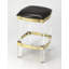 Jordan Acrylic & Leather 24" Counter Stool-461606226