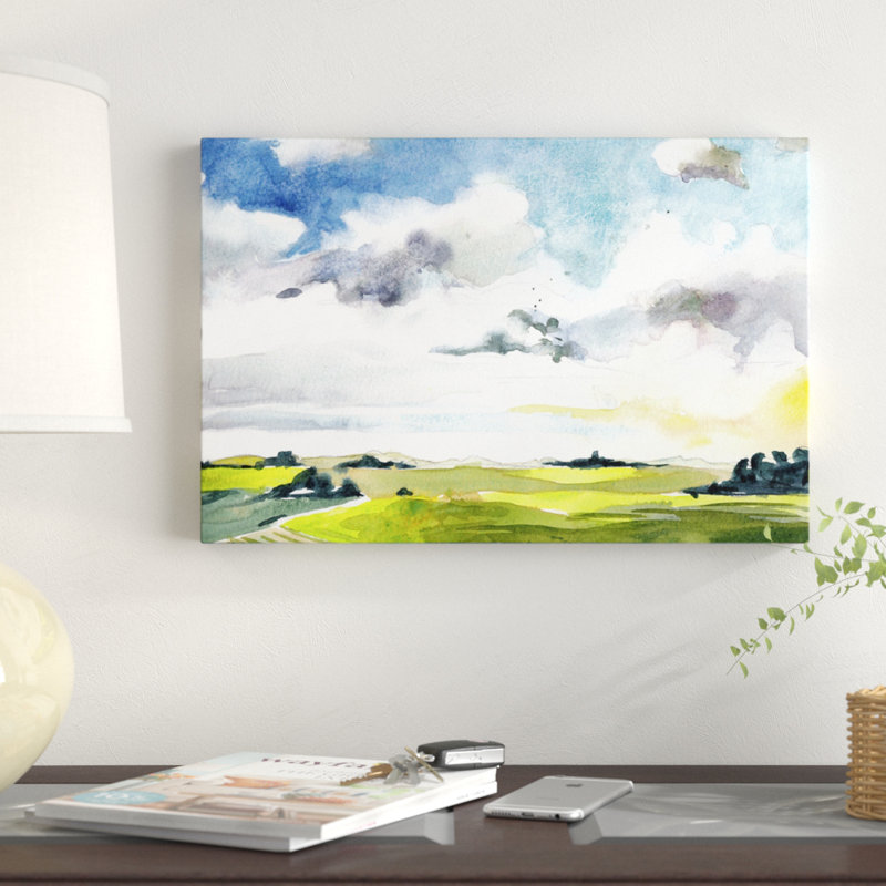 Sky View VI by Paul McCreery - Painting, 30cm H x 46cm W, Wrapped Canvas