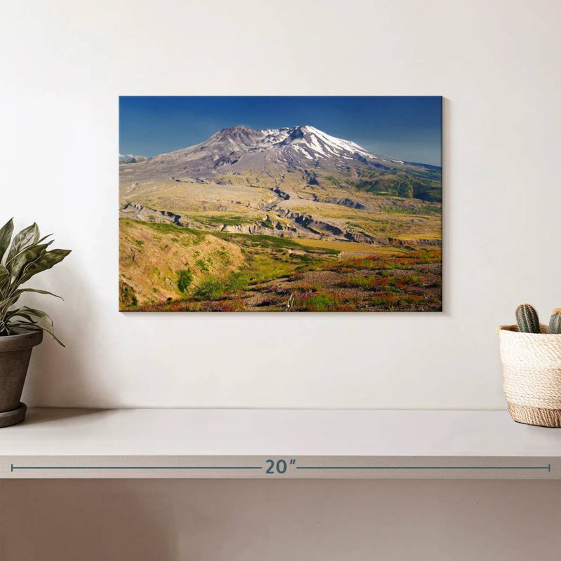 Alvord Mt. St. Helens Landscape, 8" H x 12" W