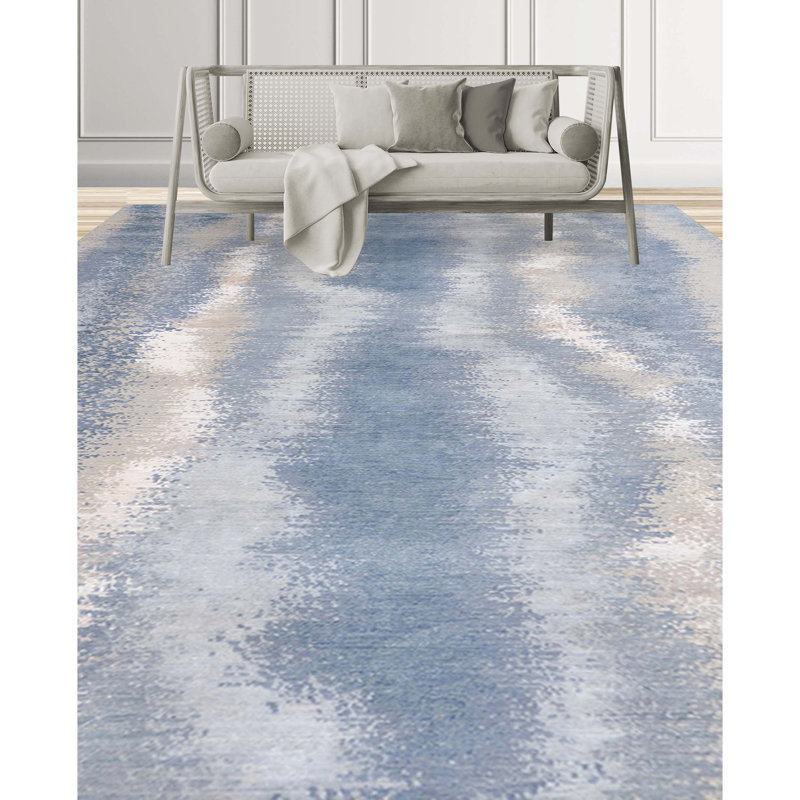 Abstract Area Rug, Rectangle 6' x 9'
