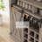75" Farmhouse Coffee Bar Cabinet with Sliding Barn Door – Rustic Oak Hutch for Kitchen & Dining Storage-1629228036