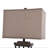 Bryshaun 1-Light Metal and Polyresin Table Lamp with Fabric Shade