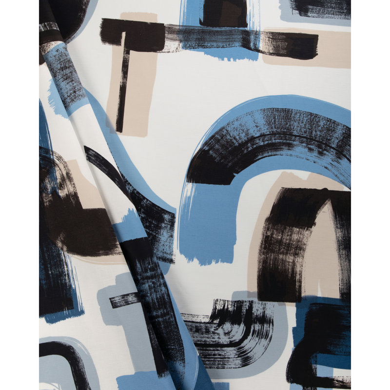 Bleecker Print, Capri/Navy