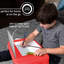 Bureau portable pliable pour lit et canapé avec porte-gobelet et tablette ou fente pour téléphone-1610964587