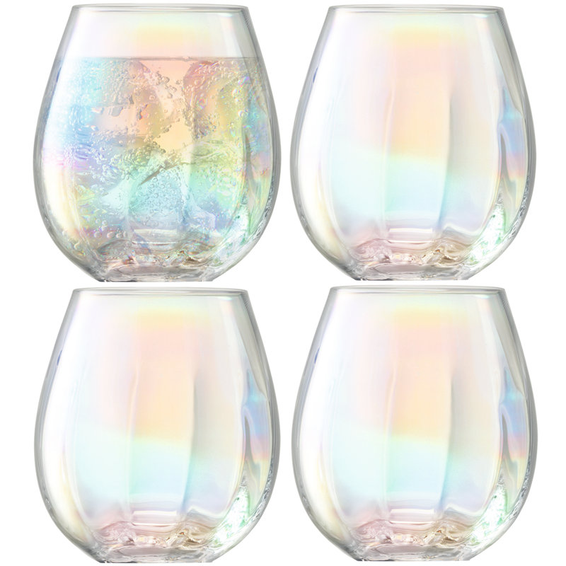 Pearl Glass Wine Glass
