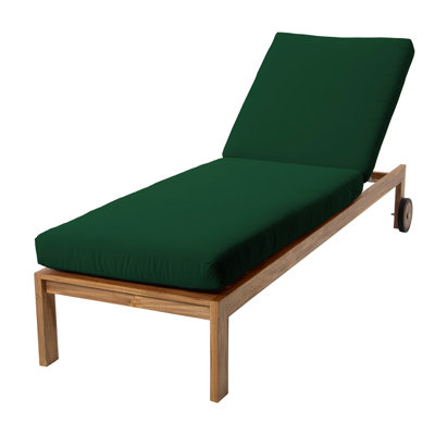 Venice Outdoor Teak Chaise Lounge