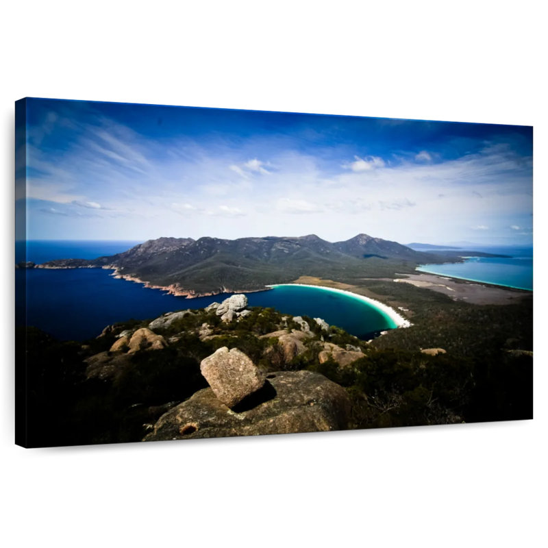 Gillard Coastal Wine Glass Bay, H 8 po x l 12 po