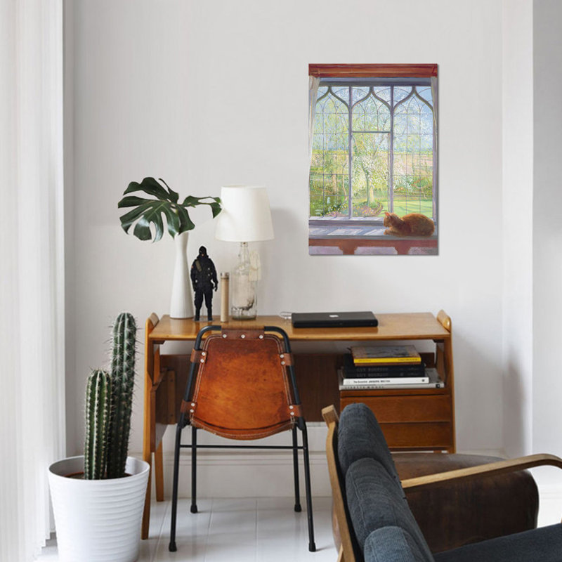 «Window», reproduction sur toile, H 12 po x l 8 po x P 0,75 po, Toile tendue, Pas de tapis