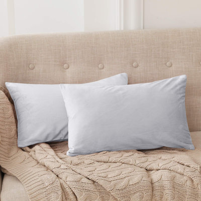Super Soft Plush Decorative Velvet Throw Pillow Covers (Set of 4)