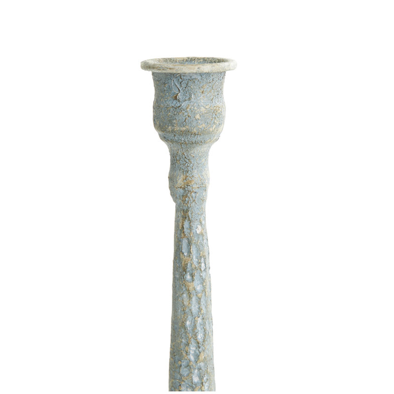 Pilier de table en aluminium Alia, Light Blue/Brown