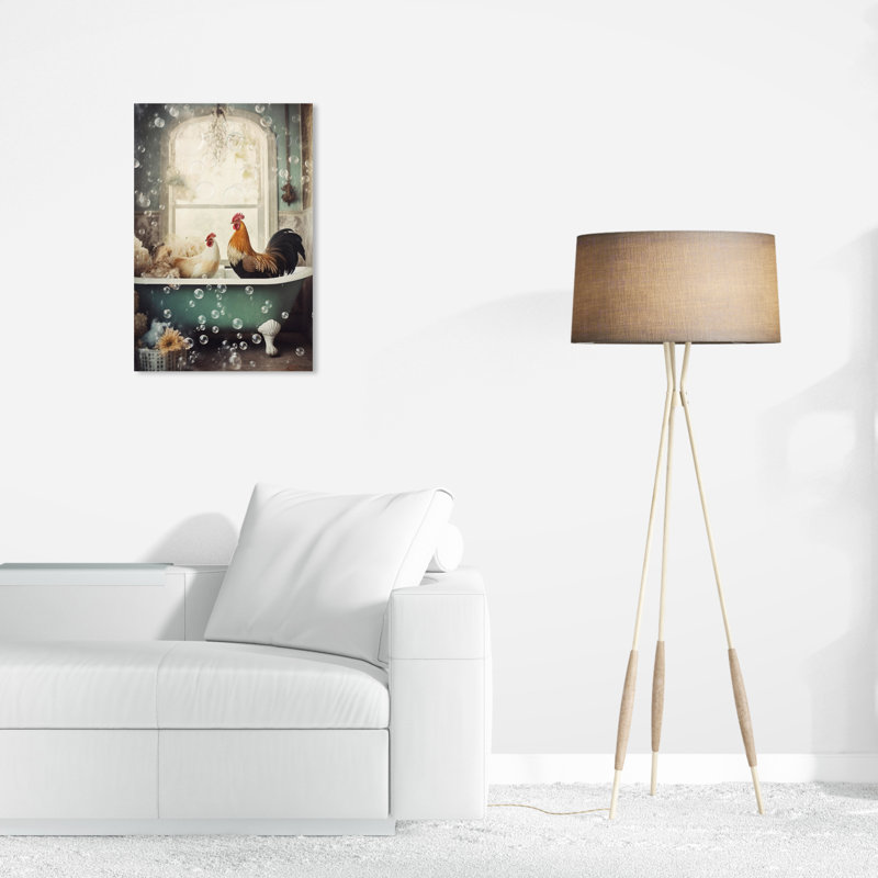 Reproduction d'art sur toile Krishunna, H 24 po x l 16 po x P 0,8 po