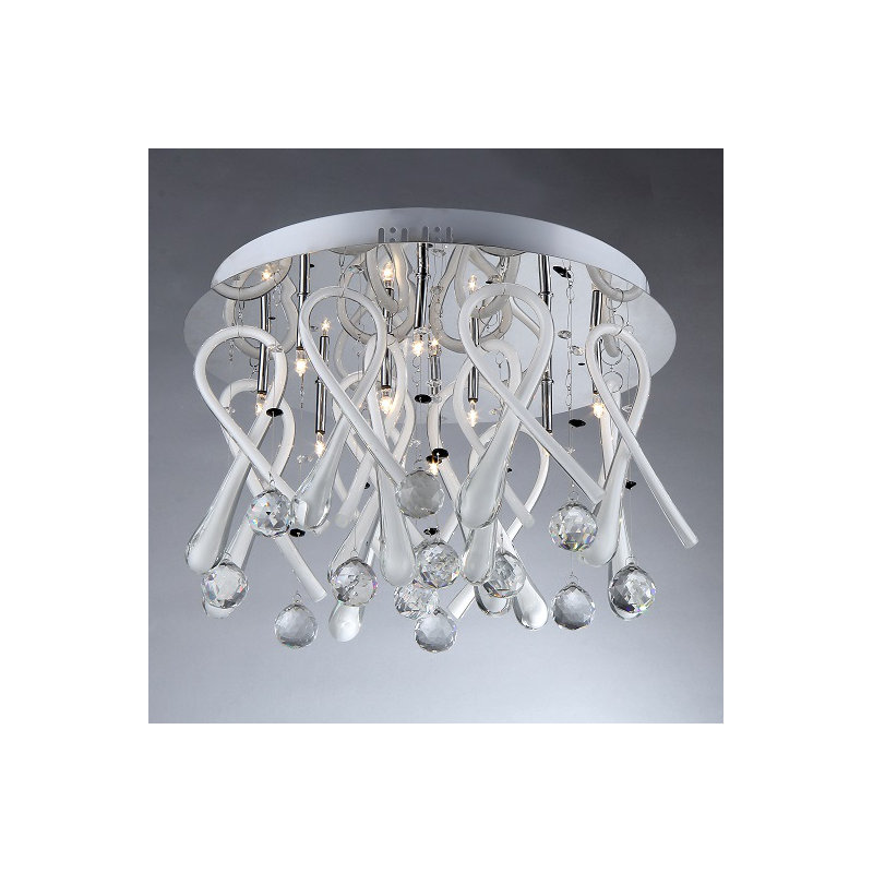 Lustre fantaisie 10 lumières Ribbon Drops