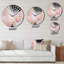 Lucre - Horloge murale abstraite en marbre-1116381262