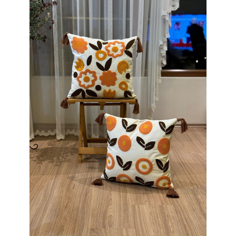 Davina Square Euro Cushion Cover