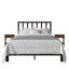 Très grand lit plateforme en bois massif avec 2 tables de chevet Harwich-1417805128-1417805134-1417049854