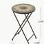 Table de bout en argent
