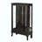 Curio Cabinet With Tempered Glass Doors, Lighted Display Cabinet With Mirrored Back Panel & Adjustable Shelves Perfect For Home Or Office (Light Bulb Included)-1563057929