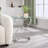 Jefre Tempered Glass Top End Table with Plated Metal Base-1190629381
