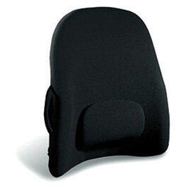 ObusForme Side to Side Lumbar Support Cushion with Massage - Black