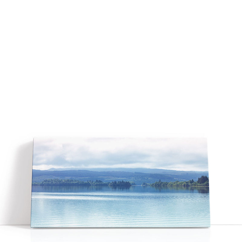 «Scottish Loch», reproduction d'art sur toile, H 12 po x l 24 po