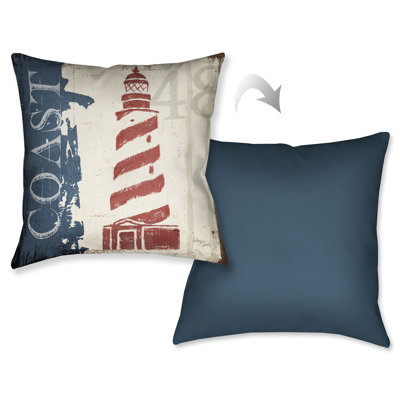 Nautical Throw Pillow
