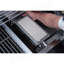 Brûleur à gaz barbecue en acier inoxydable à brûler à infrarouge (carré 9,8 x 4,5 po)
