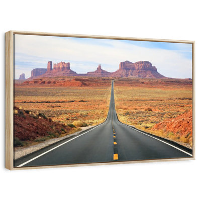 Famous Road To Monument Valley