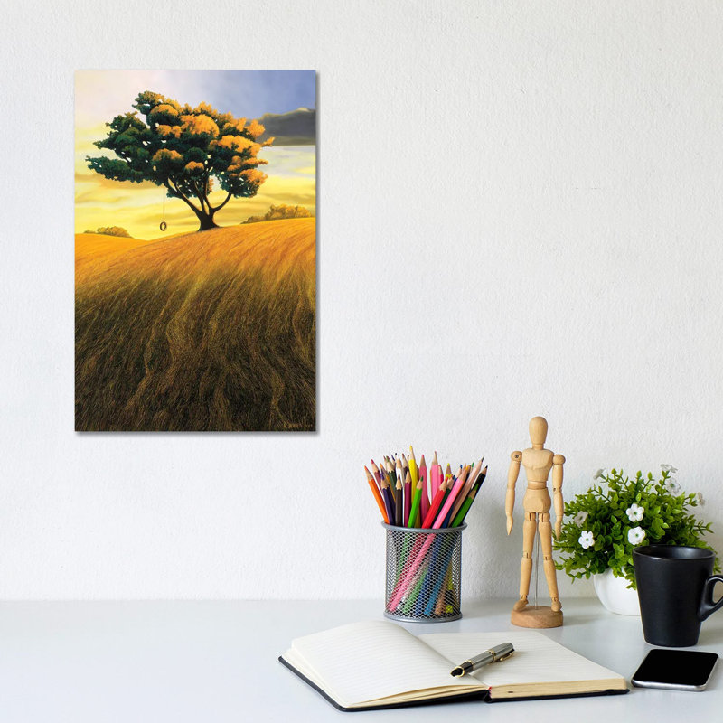 Summer Days by Ross Jones - Wrapped Canvas Print, 20.32 cm H x 30.48 cm W