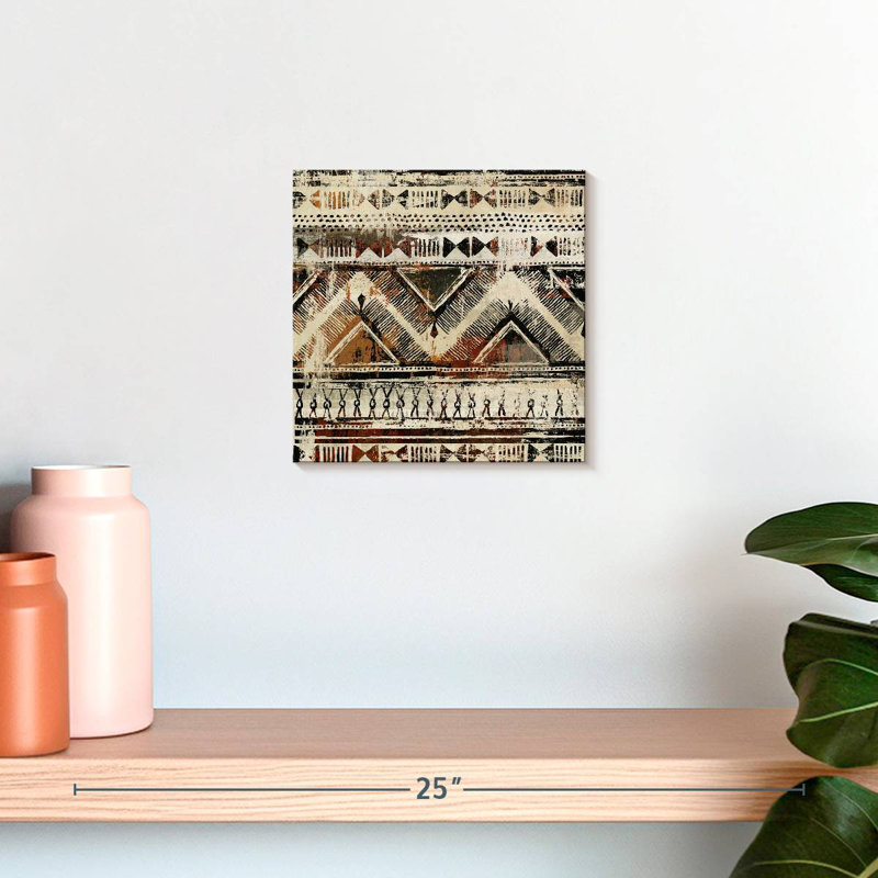 Kerner African Patterning, 10" H x 10" W