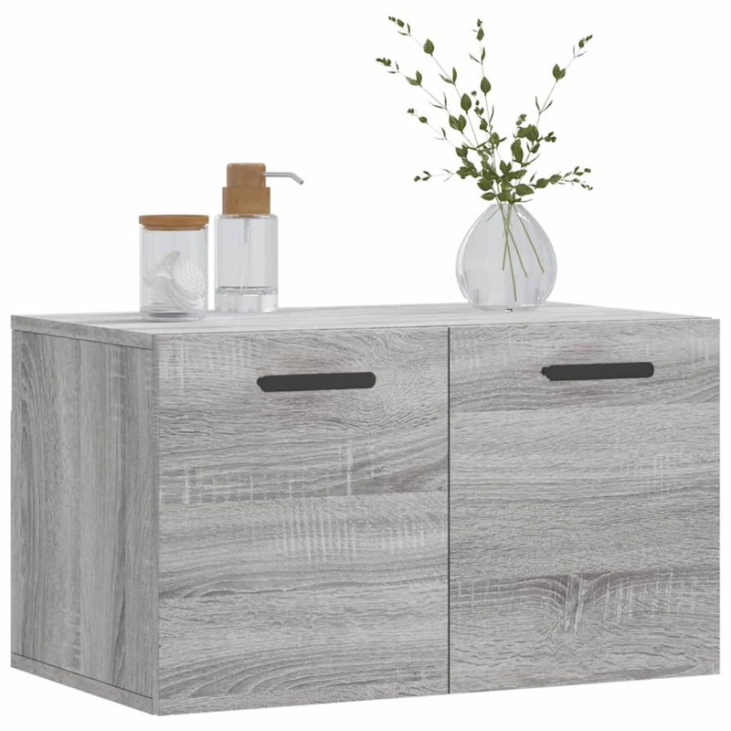 Mansoor Bathroom Cabinet, Grey Sonoma