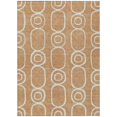Machine Washable Indoor/Outdoor Bourkelands ACN2344 Geometric Rug